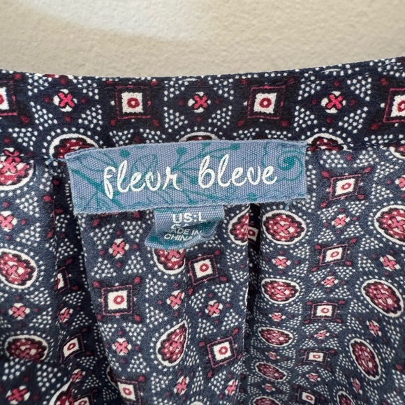 Fleur Bleue Tank Top - Picture 3 of 3